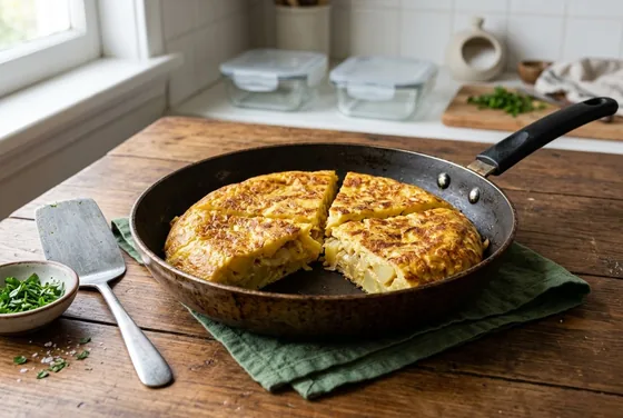 Tortilla de papa al horno