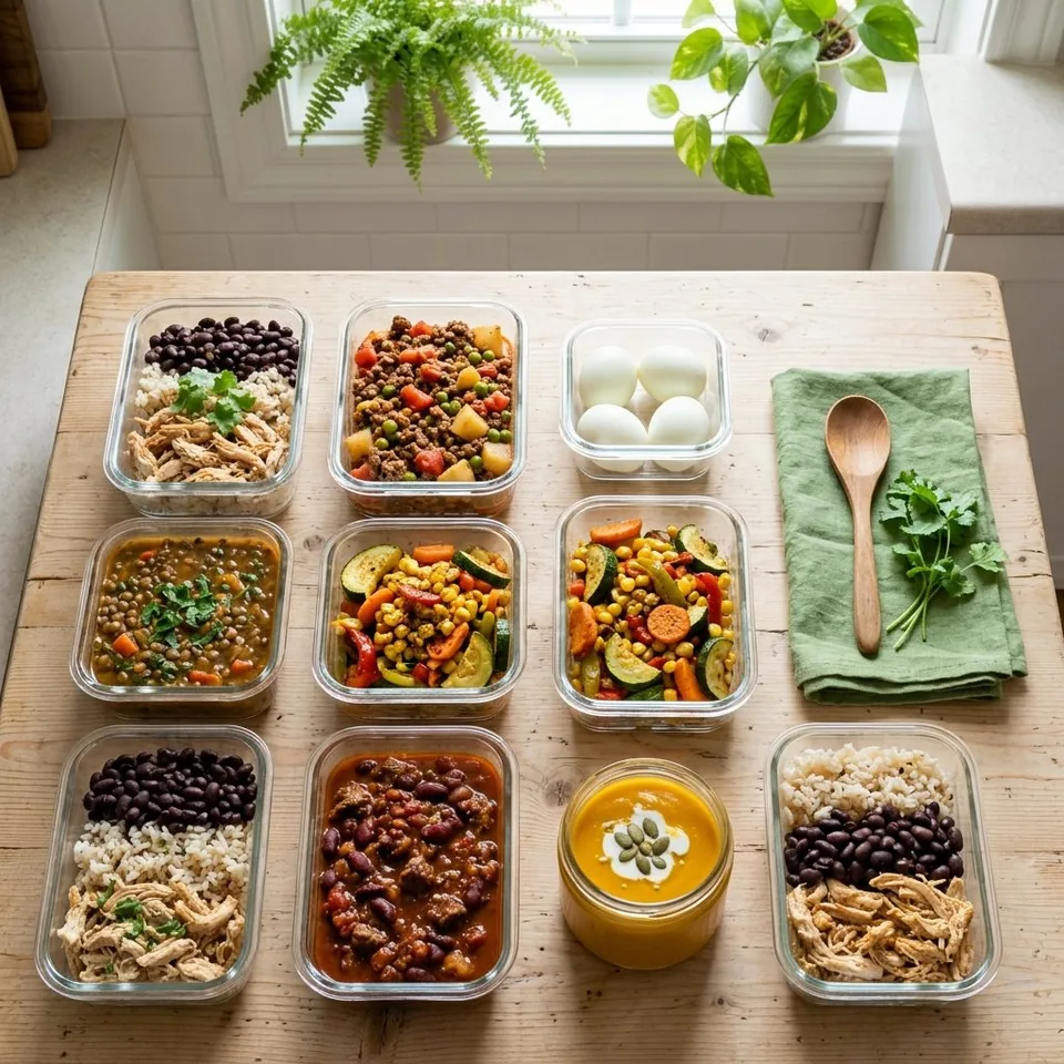 Meal prep económico: cocina una vez, come toda la semana